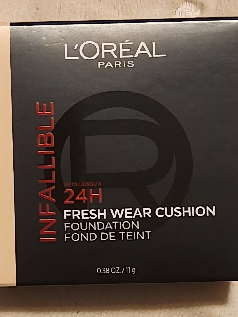 L'Oréal Paris Infallible 24H Fresh Wear Cushion Foundation - 50 Neutral- NIB